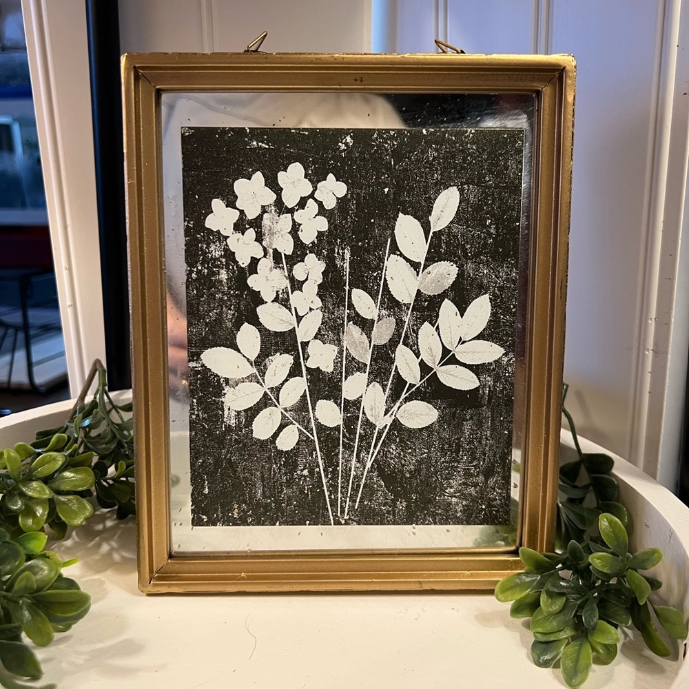 Gold Framed Botanical Art Print